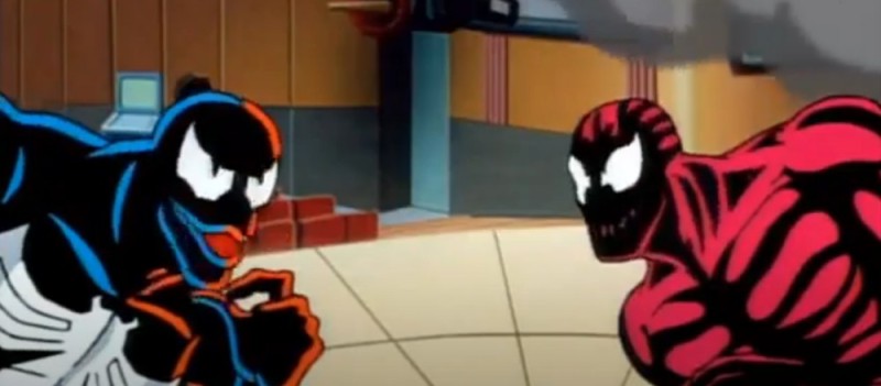 Create meme: spider man 1994 venom, spider-man , spider man 1994 spider carnage
