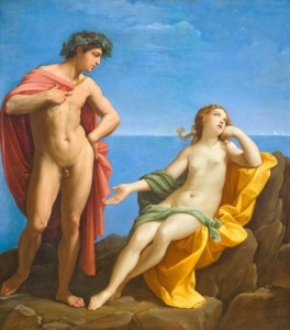 Create meme: a thing and talking it was a picture, Bacchus and Ariadne by Guido Reni