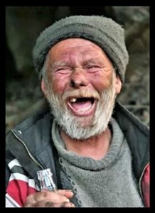 Create meme: homeless Valera, Bob the bum, the smile of the homeless