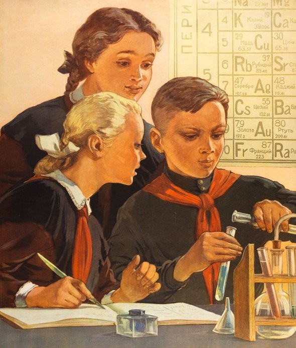 Create meme: Soviet posters about the study, soviet school posters, posters of the USSR 