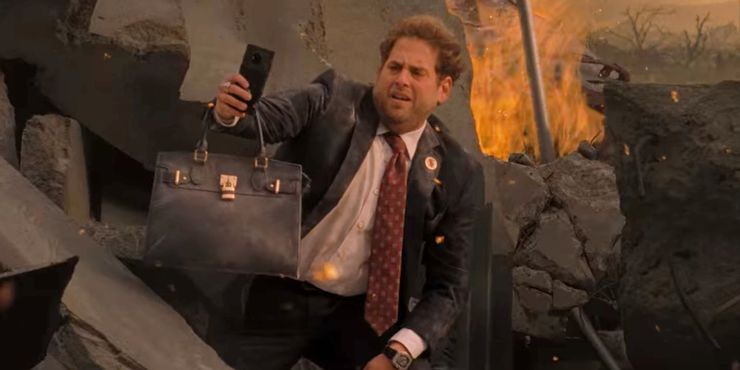 Create meme: the scene after the credits, Jonah hill, don t look