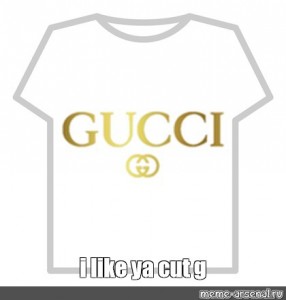 White Gucci T Shirt Roblox