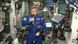 Create meme: astronauts on the ISS, Sergey Ryzhikov astronaut on the ISS, Russian cosmonauts