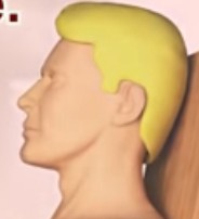 Create meme: mannequin face, neck, Part of the face