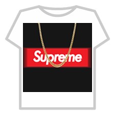 supreme t-shirt - Roblox