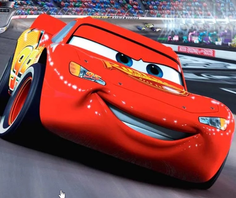 Create meme: McQueen cars, cartoon lightning makvin, I speed lightning makvin