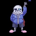 Create meme: undertale sans, sans, sans