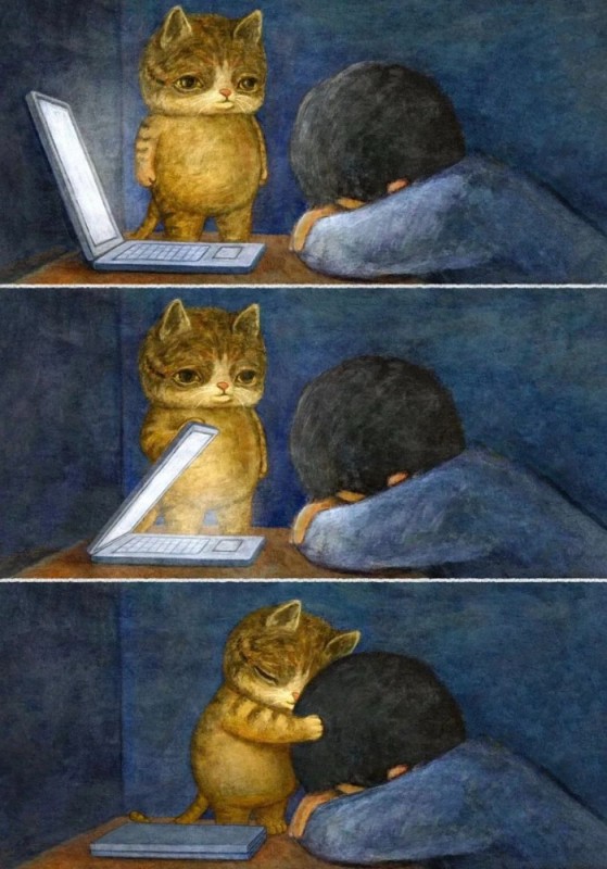 Create meme: cats , my cat , warm cats