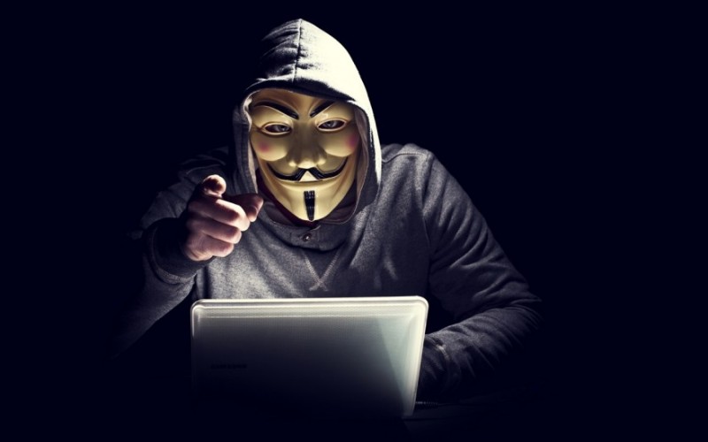 Create meme: vpn , hacker , anonymous 