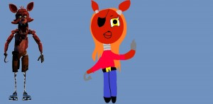 Create meme: foxy, foxy fnaf