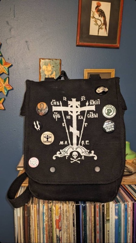 Create meme: punk backpack, bags , backpacks
