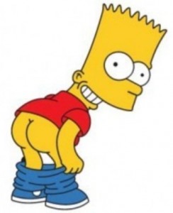 Create meme: Bart, the simpsons