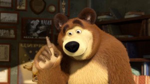 Create meme: cartoons, masha and the bear, Two hundred thirteen