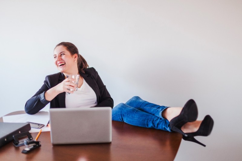 Create meme: The female boss, a woman in the office, girl office worker