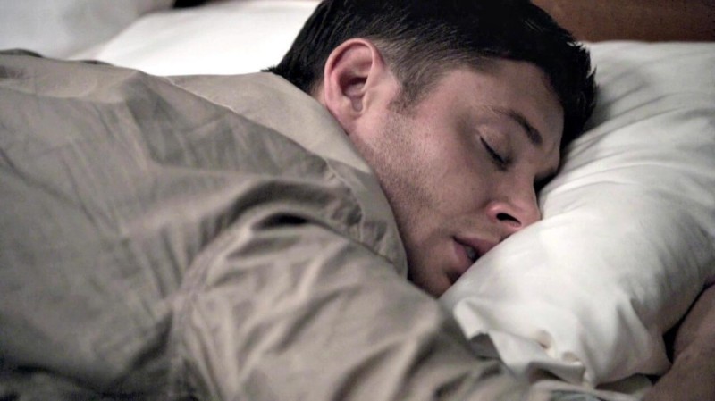 Create meme: Jensen Ackles is sleeping, dean winchester , supernatural 