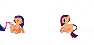 Create meme: ibispaint x pony, pony Creator Persians, pony Creator images 2 ponies