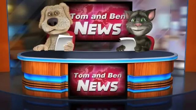 Создать мем: talking tom and ben news:world cleanup 2012, tom and ben news, том и бен