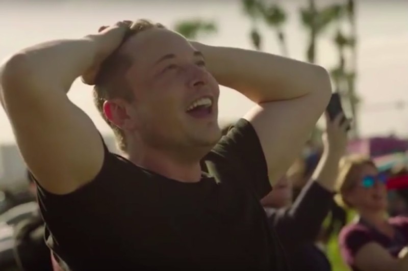 Create meme: elon musk, Elon musk looks at the sky, elon musk tesla