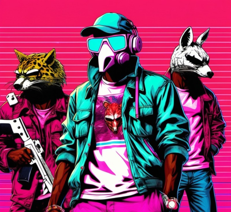 Create meme: hotline Miami, hotline miami stream, Jake Hotline miami 2