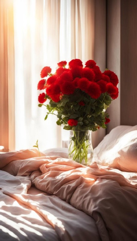 Create meme: flowers , beautiful flowers , a bouquet of red roses
