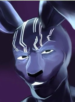 Create meme: FNAF ruins glitch rabbit, The Hare DLC security breach, gregory fnaf