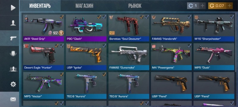 Create meme: inventory in standoff, standoff 2, ACC in standoff