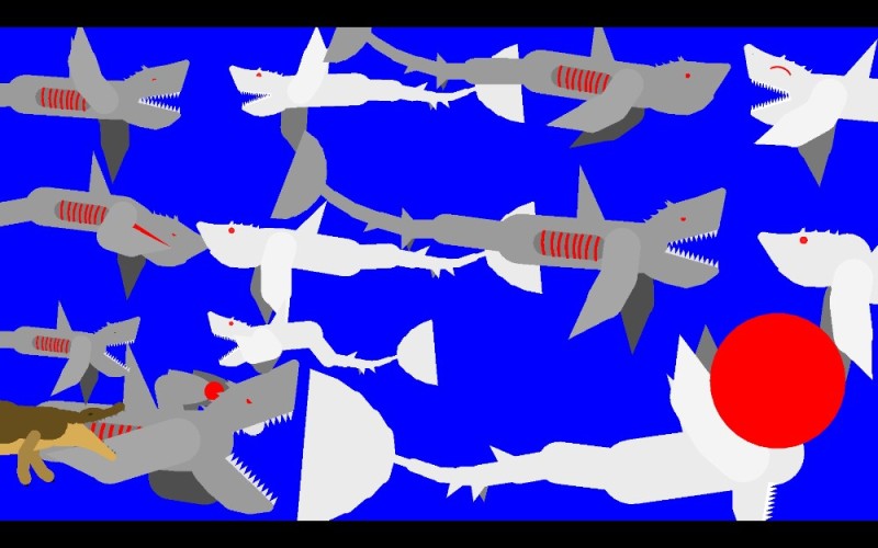 Создать мем: рисунок акулы, скваликоракс акула, мегалодон против лиоплевродона
