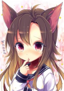 Create meme: neko anime, anime with ears, anime