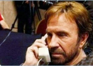 Create meme: chuck norris facts, Chuck Norris and call, Chuck Norris