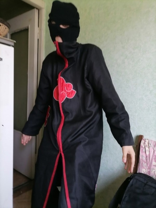 Create meme: akatsuki cloak, akatsuki raincoat for children 10 years old, naruto's cloak