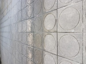 Create meme: flooring, concrete, Wallpaper with circles for walls