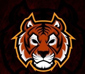 Create meme: tiger logo, logo tiger