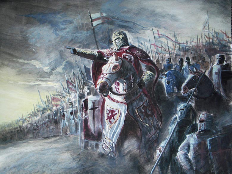 Create meme: the Crusades , knight Crusader, knight Templar