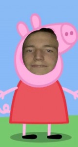 Create meme: I peppa pig, George peppa, game peppa pig