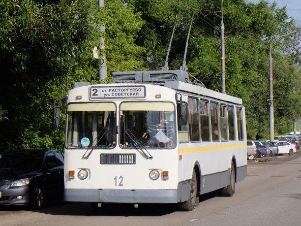 Create meme: trolleybuses, trolleybus vztm cheboksary, trolleybus tram