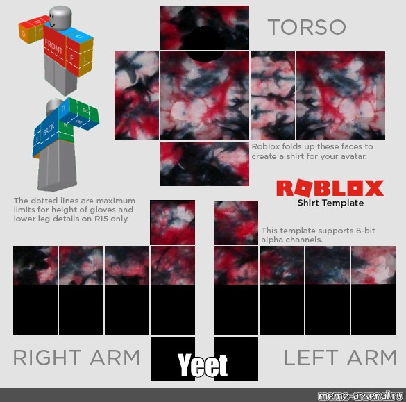 roblox yeet shirt