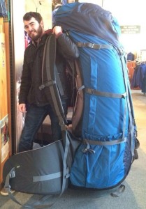 Create meme: redfox glacier 55 backpack, tourist backpack, Hiking backpack