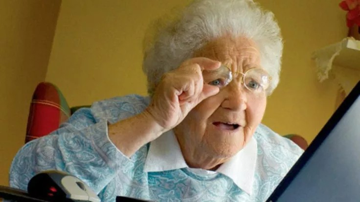 Создать мем: бабка интернет, бабуся, дебби миллз 99 лет