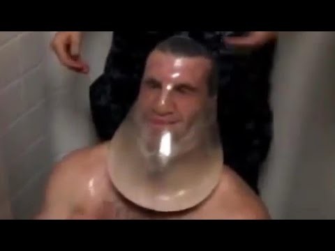 Create meme: the condom on the head, a condom on the head, a condom with water on the head