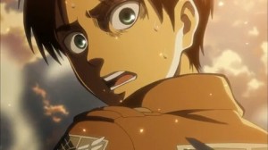 Create meme: Eren Yeager, attack of the titans