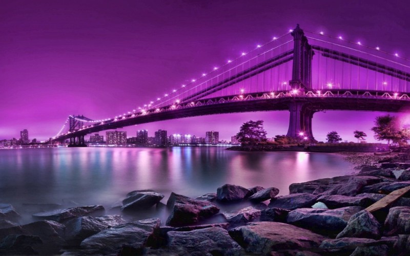 Create meme: Brooklyn bridge new York, bridge new York, beautiful screensavers