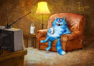 Создать мем: коты зенюк, синие коты рины зенюк, коты ирины зенюк
