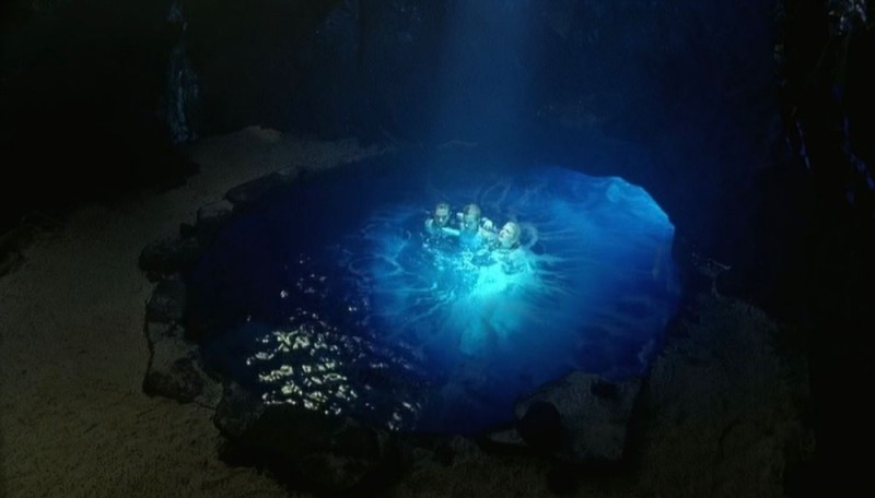 Create meme: mako island cave, blue grotto, TV series h 2 o