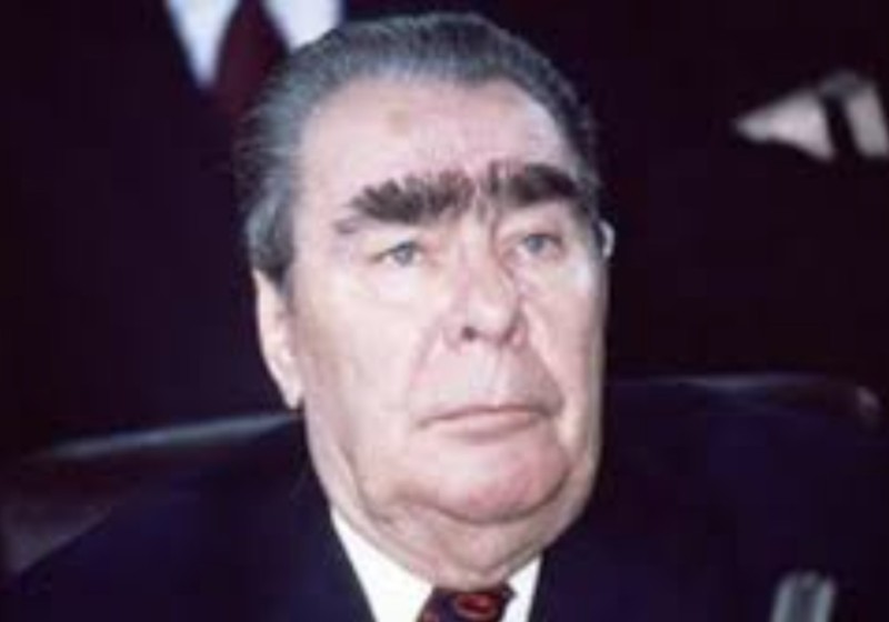 Create meme: Leonid Brezhnev , brezhnev 's eyebrows, Leonid Brezhnev eyebrows