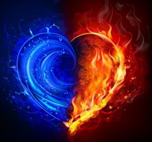 Создать мем: сердце огонь, сердце огонь и вода, огонь и вода любовь
