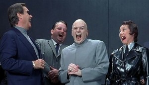 Create meme: Dr. evil meme, Dr. evil memes, Dr. evil laughter