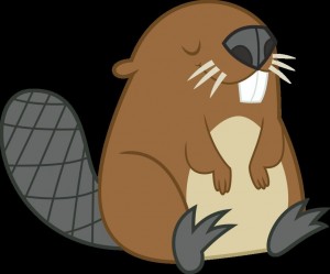 Create meme: beaver, beavers cartoon