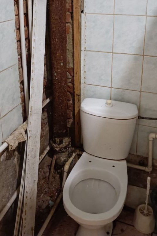 Create meme: dirty toilets, the old toilet in the apartment, dirty toilet