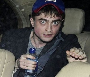 Create meme: Daniel Radcliffe stoned, Daniel Radcliffe, Daniel Radcliffe Harry Potter