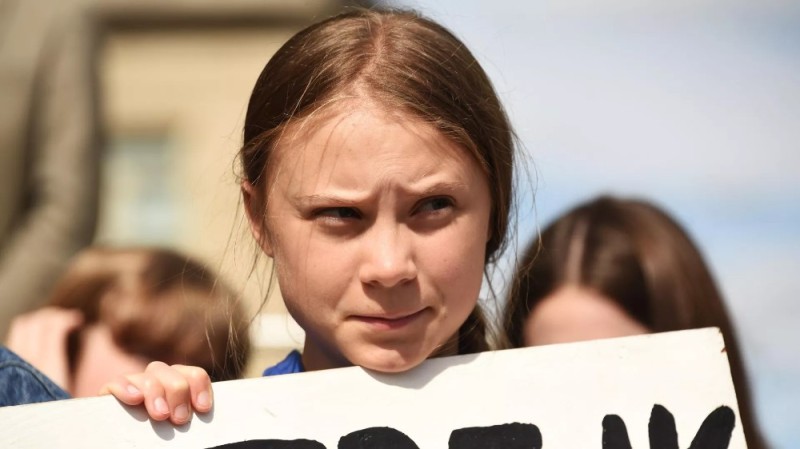 Create meme: Greta Thunberg, greta thunberg 2021, eco-activist